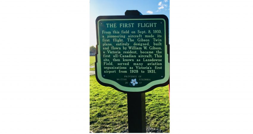 Plaque Commemorating Victoria’s First Flight – North Campus